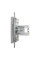 Розетка компьютерная, RJ45, кат.6, UTP Алюминий Asfora, EPH4700161