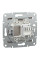 Розетка компьютерная, RJ45, кат.6, UTP Бронза Asfora, EPH4700169