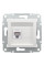 Розетка компьютерная, RJ45, кат.6, UTP Белая, Asfora EPH4770121