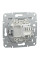 Розетка компьютерная, RJ45, кат.6, UTP Белая, Asfora EPH4770121