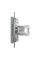 Розетка компьютерная, RJ45, кат.6, UTP, двойная Сталь Asfora, EPH4800162