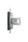 Розетка компьютерная, RJ45, кат.6, UTP, двойная Антрацит Asfora, EPH4800171