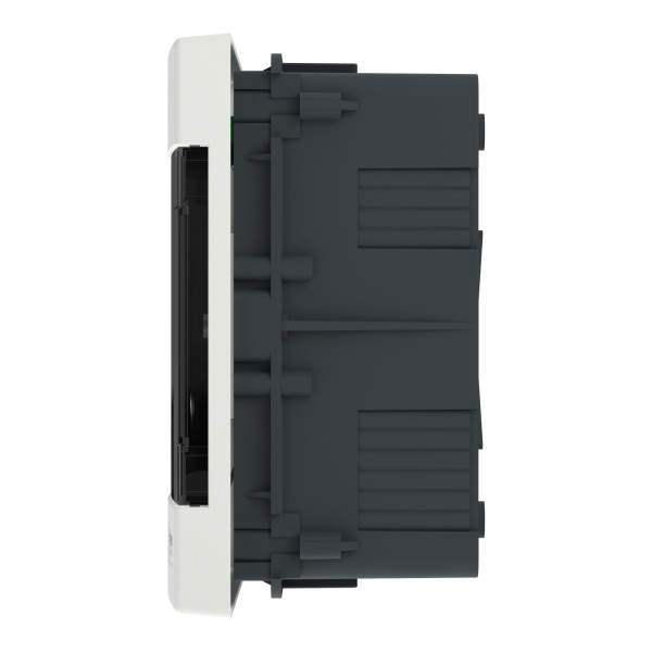 Щит пластиковый Easy9 EU, врезной, 1 ряд 8 модулей, дымчатые двери, Schneider Electric EZ9EUA108