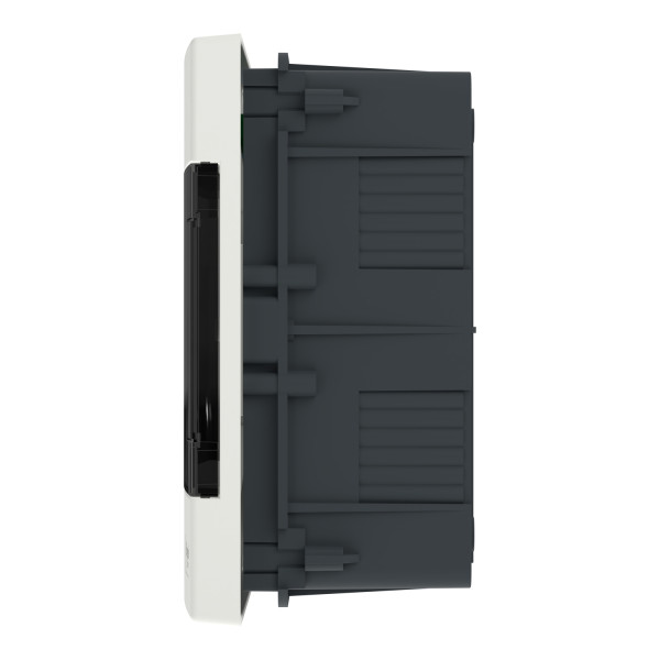Щит пластиковый Easy9 EU, врезной, 1 ряд 12 модулей, дымчатые двери, Schneider Electric EZ9EUA112