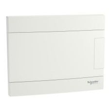 Щит пластиковый Easy9 EU, врезной, 1 ряд 8 модулей, белые двери, Schneider Electric EZ9EUB108
