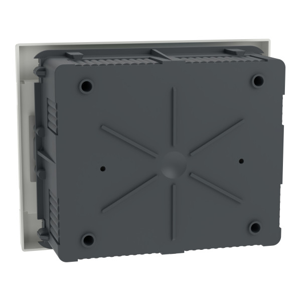 Щит пластиковый Easy9 EU, врезной, 1 ряд 8 модулей, белые двери, Schneider Electric EZ9EUB108