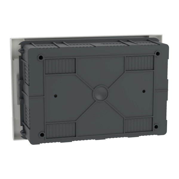 Щит пластиковый Easy9 EU, врезной, 1 ряд 12 модулей, белые двери, Schneider Electric EZ9EUB112
