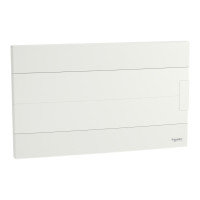 Щит пластиковый Easy9 EU, врезной, 1 ряд 18 модулей, белые двери, Schneider Electric EZ9EUB118