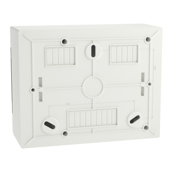 Щит пластиковый Easy9 EU, навесной, 1 ряд 8 модулей, дымчатые двери, Schneider Electric EZ9EUC108