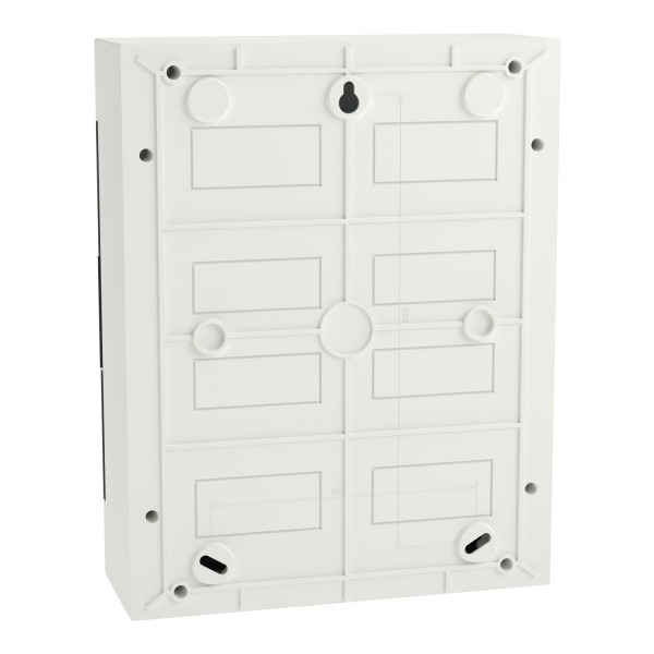 Щит пластиковый Easy9 EU, навесной, 2 ряда по 12 модулей, дымчатые двери, Schneider Electric EZ9EUC212