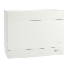 Щит пластиковый Easy9 EU, навесной, 1 ряд 8 модулей, белые двери, Schneider Electric EZ9EUD108
