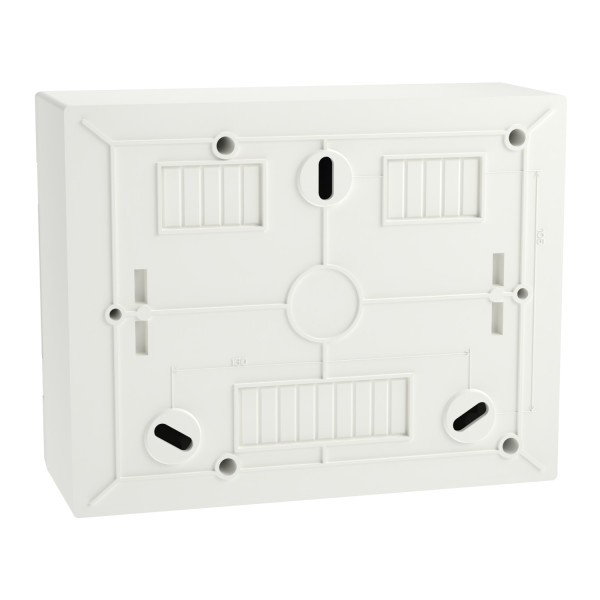 Щит пластиковый Easy9 EU, навесной, 1 ряд 8 модулей, белые двери, Schneider Electric EZ9EUD108
