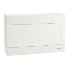 Щит пластиковый Easy9 EU, навесной, 1 ряд 12 модулей, белые двери, Schneider Electric EZ9EUD112