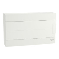 Щит пластиковый Easy9 EU, навесной, 1 ряд 18 модулей, белые двери, Schneider Electric EZ9EUD118