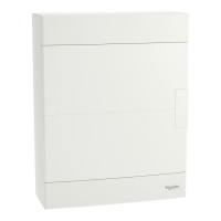 Щит пластиковый Easy9 EU, навесной, 2 ряда по 12 модулей, белые двери, Schneider Electric EZ9EUD212