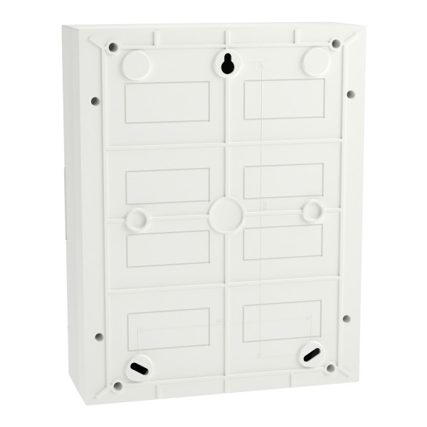 Щит пластиковый Easy9 EU, навесной, 2 ряда по 12 модулей, белые двери, Schneider Electric EZ9EUD212