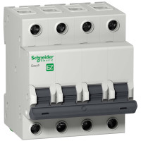Автоматичний вимикач 4P, 6A, С, 6kA, Easy9, Schneider Electric EZ9F34406