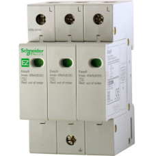 Ограничитель перенапряжения 3Р, 45кА/20кА/1.3kB, Easy9, Schneider Electric EZ9L33345
