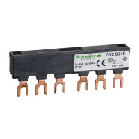 КОМПЛЕКТ ТРИПОЛЮСН.ШИН 63А 2Х45 ММ, Schneider Electric GV2G245