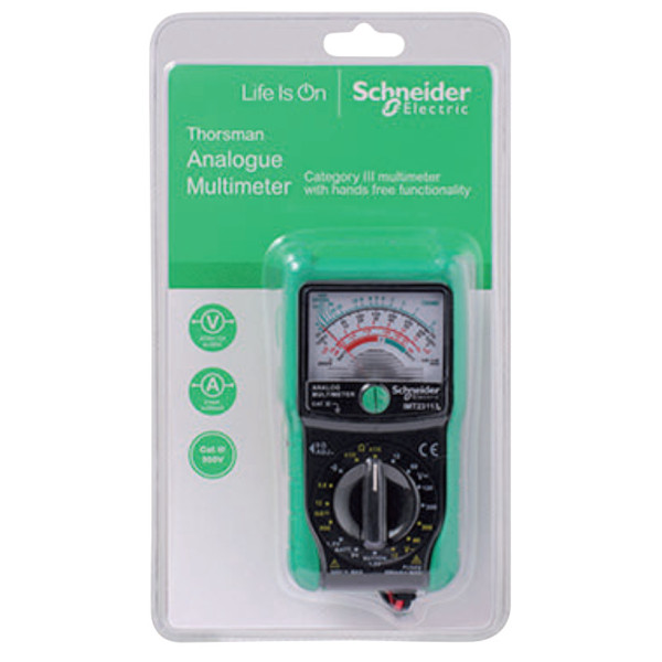 Аналоговый мультиметр категории III, Schneider Electric IMT23213