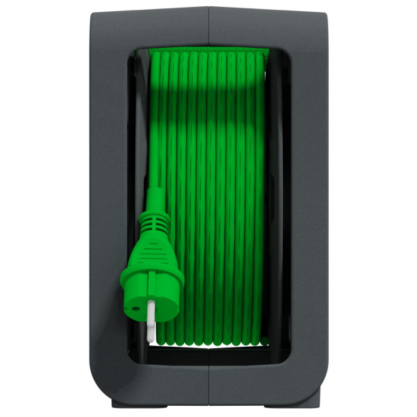 Удлинитель на 4 розетки, кабель 15 метров, зеленый, Schneider Electric IMT33137