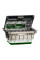 Напольный лючок для розеток, 8 модулей, металл, серый, 70x200x275, Schneider Electric INS52125