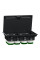 Напольный лючок для розеток, 12 модулей, пластик, серый, 70x224x345, Schneider Electric INS52126