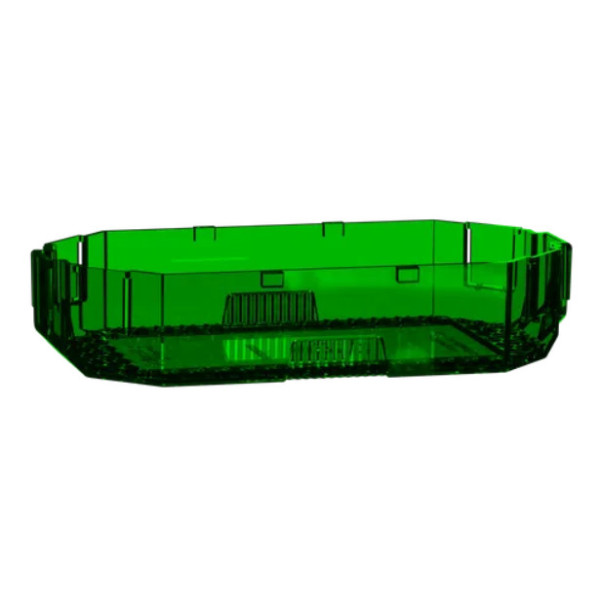 Крышка суппорта Unica NEW, 2 модуля, зеленый, 23х65х125, Schneider Electric INS52153