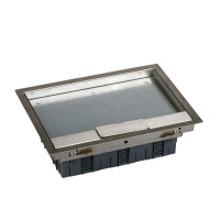 Металлический лючок для розеток, 12 модулей, OptiLine 45 Schneider Electric ISM51636