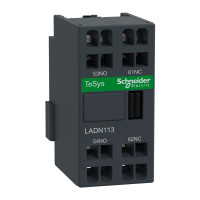ДОД КОНТ БЛОК ПЕРЕМИКАННЯ 1НВ+1НЗ ПРУЖ, Schneider Electric LADN113