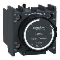ДОДАТ.КОНТ.БЛОК З ВИТРИМКОЮ ЧАСУ, Schneider Electric LADS2