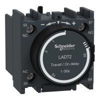 ДОДАТ.КОНТ.БЛОК З ВИТРИМКОЮ ЧАСУ, Schneider Electric LADT2