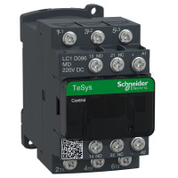 КОНТАКТОР 3P 9A AC3 =220В ШИН., Schneider Electric LC1D096MD