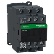 КОНТАКТОР 3Р 9A НО+НЗ =60В, Schneider Electric LC1D09ND