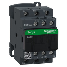 КОНТАКТОР 3Р 9A НО+НЗ 277В 50Гц, Schneider Electric LC1D09W7