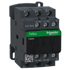 КОНТАКТОР 3Р,12A,НО+НЗ,230В 50Гц, Schneider Electric LC1D12P7