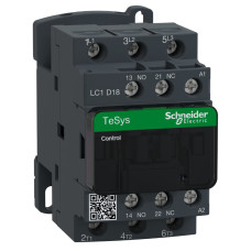 КОНТАКТОР 3P,18А, AC3, ~240В, Schneider Electric LC1D18U7