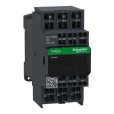 КОНТАКТОР 3Р,32A,НО+НЗ,24В ПРУЖ., Schneider Electric LC1D323BD