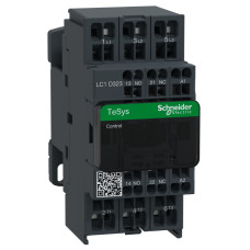 КОНТАКТОР 3Р,32A,НО+НЗ,220В 50Гц ПРУЖ., Schneider Electric LC1D323M7