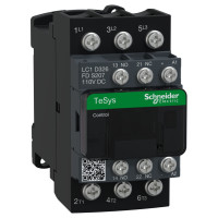 ЖД КОНТАКТОР TESYS LC1D 3P 32А=110В СТД, Schneider Electric LC1D326FDS207