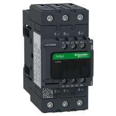 КОНТАКТОР TESYS GREEN D50 24 DC ОТ ПЛК, Schneider Electric LC1D50ABBE