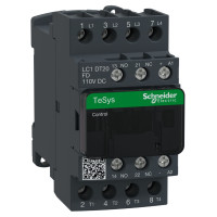 КОНТАКТОР 20A 4P AC1 110В, Schneider Electric LC1DT20FD