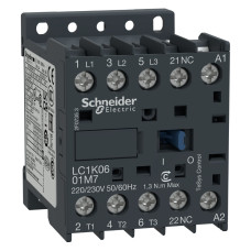 КОНТАКТОР TESYS K 3P 9A НЗ ~48В ГВИНТ, Schneider Electric LC1K0901E7
