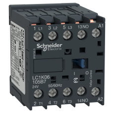 КОНТАКТОР TESYS K 3P 9A НВ ~48В ПЛАТ, Schneider Electric LC1K09105E7