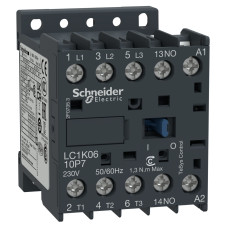 КОНТАКТОР TESYS K 3P 9A НВ ~48В ГВИНТ, Schneider Electric LC1K0910E7