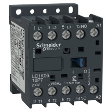КОНТАКТОР TESYS K 3P 9A НВ ~110В ГВИНТ, Schneider Electric LC1K0910F7