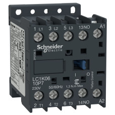 КОНТАКТОР TESYS K 3P 9A НВ ~400В ГВИНТ, Schneider Electric LC1K0910V7