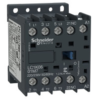 КОНТАКТОР TESYS K 3P 12A НЗ ~24В ГВИНТ, Schneider Electric LC1K1201B7