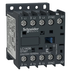 КОНТАКТОР TESYS K 3P 12A НЗ ~42В ГВИНТ, Schneider Electric LC1K1201D7
