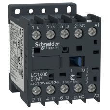 КОНТАКТОР TESYS K 3P 12A НЗ ~110В ГВИНТ, Schneider Electric LC1K1201F7